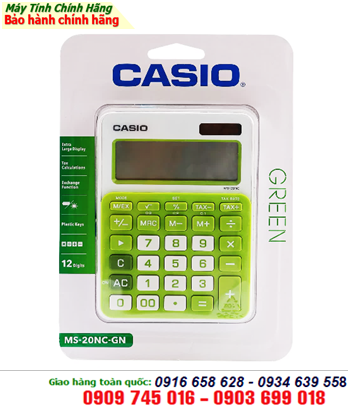 Máy tính tiền Casio MS-20NC-GN chính hãng Casio